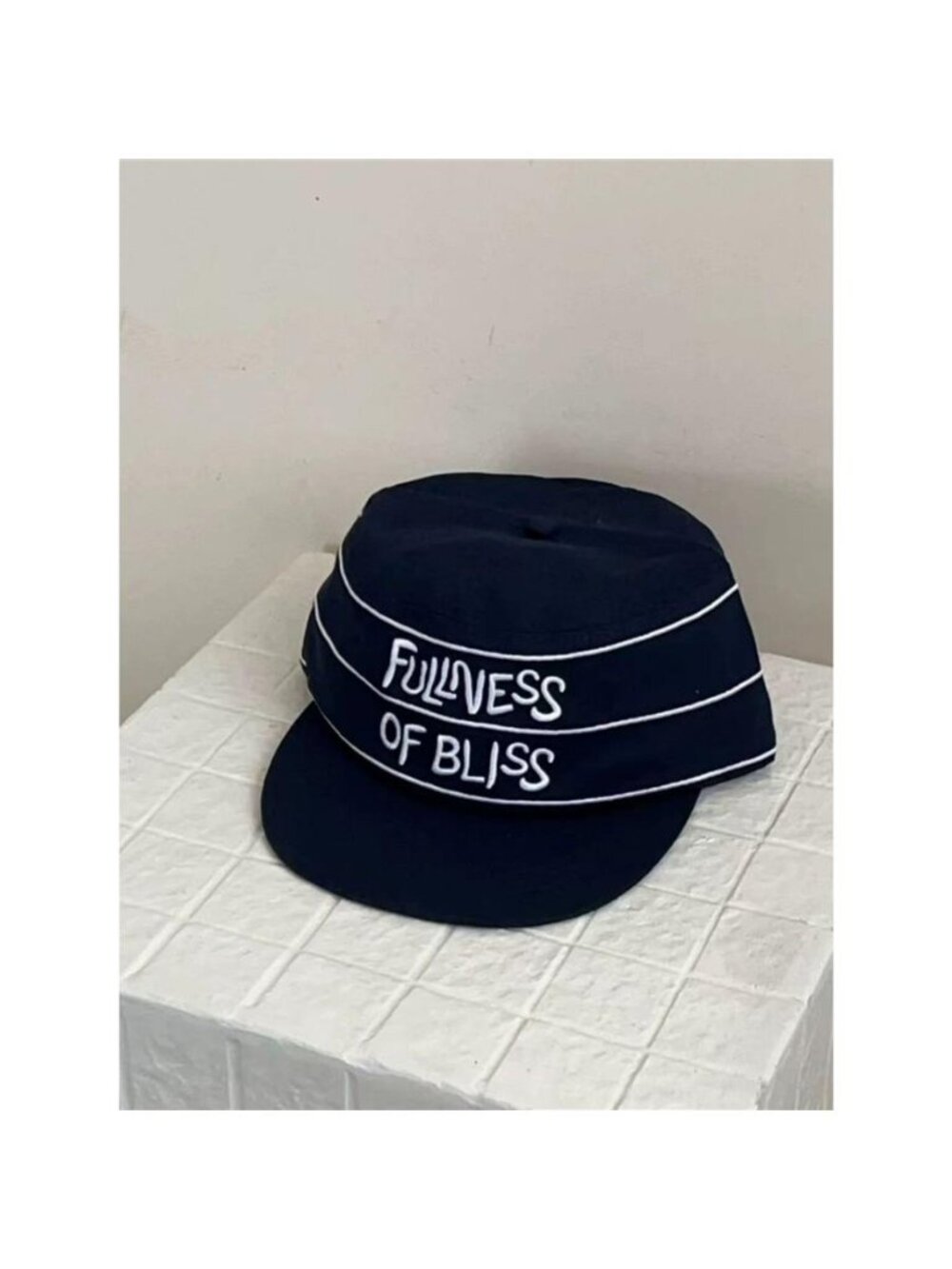 Embroidered Slogan Baseball Cap